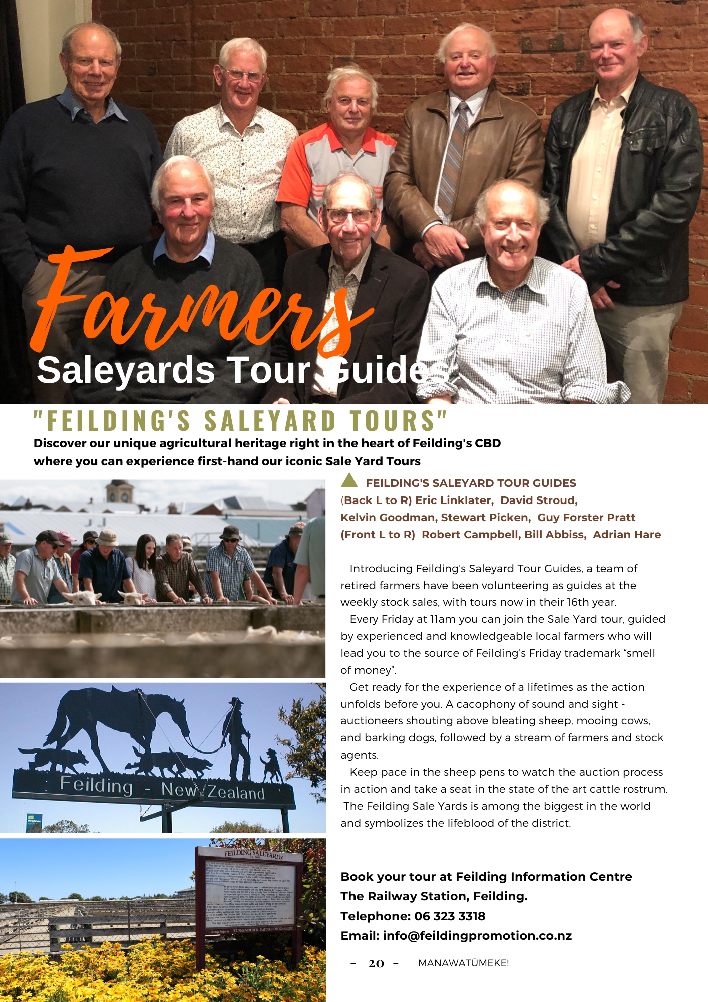 Feilding Saleyard Tours