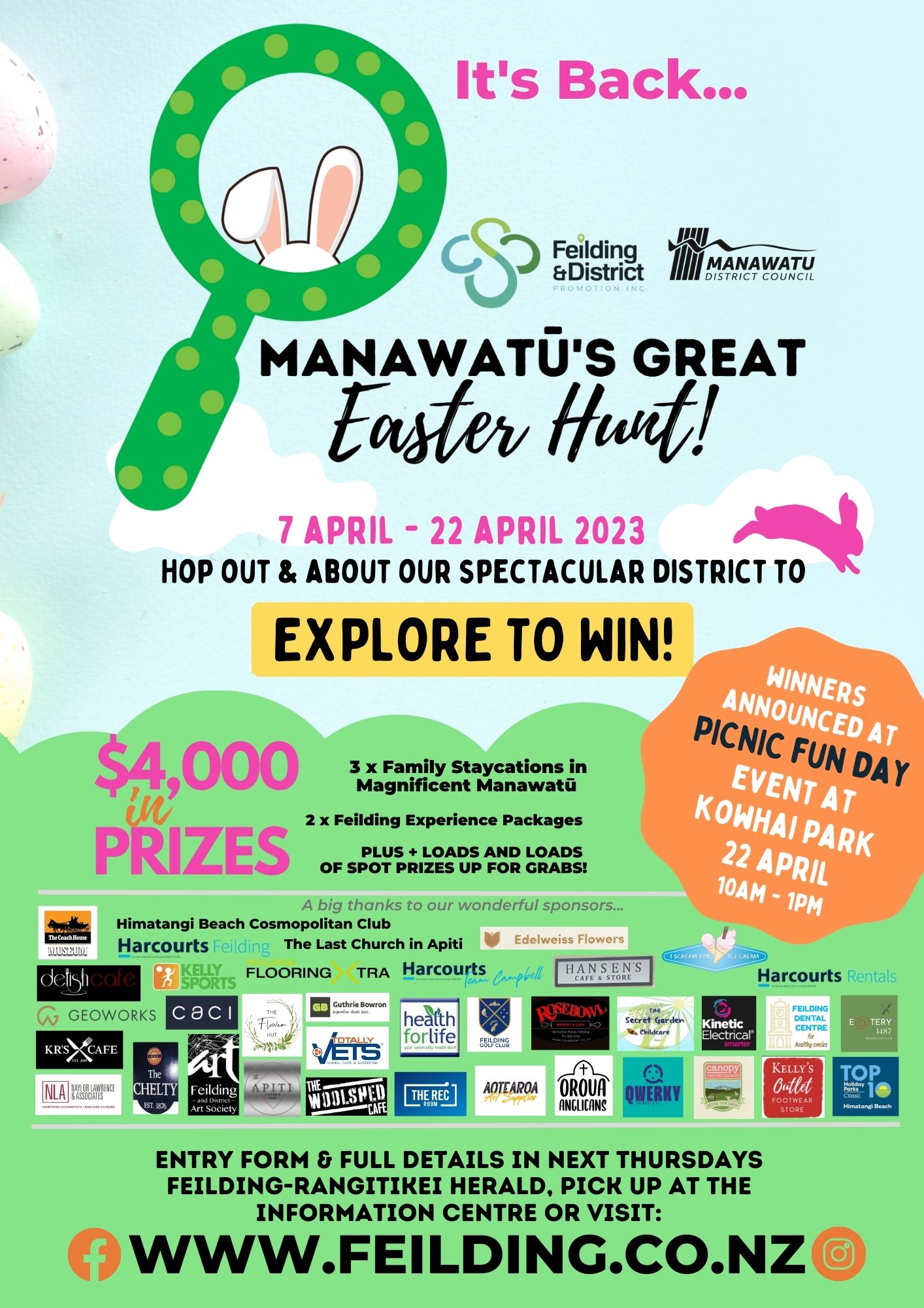 Manawatus Great Easter Hunt
