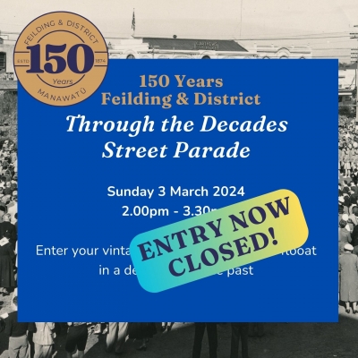 150 Years Feilding & District Manawatu